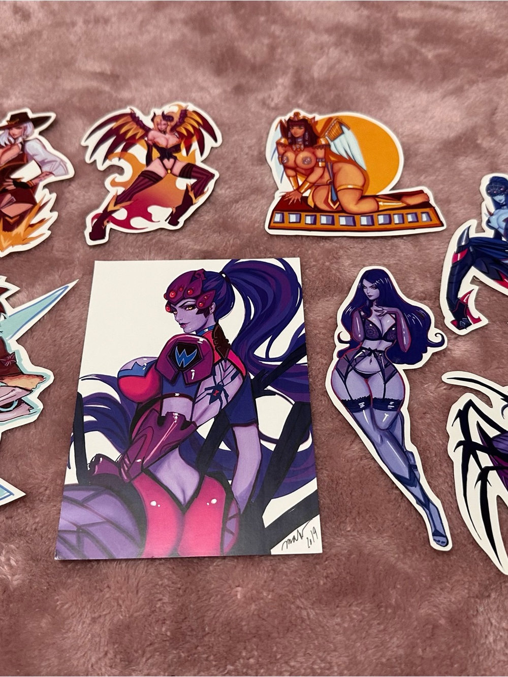 Blizzard Overwatch Implied lewd fan art